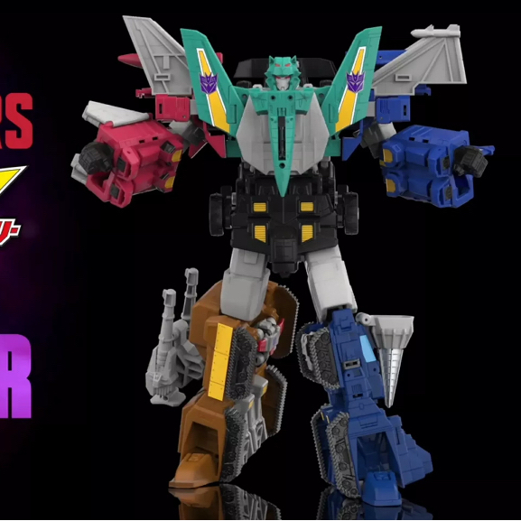 Hasbro Haslab Transformers Victory Decepticon Combiner Liokaiser Set