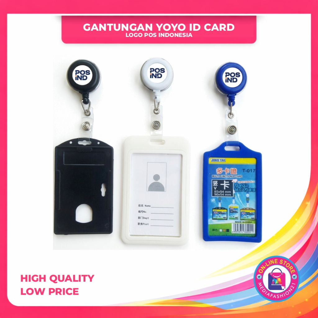 GANTUNGAN YOYO ID CARD POS INDONESIA
