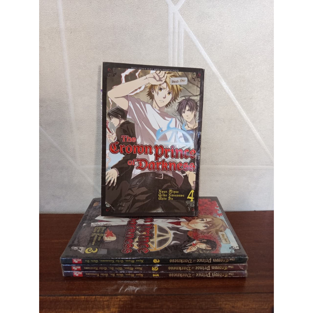 KOMIK THE CROWN PRINCE OF DARKNESS SERI 1- 4 TAMAT/ BEKAS