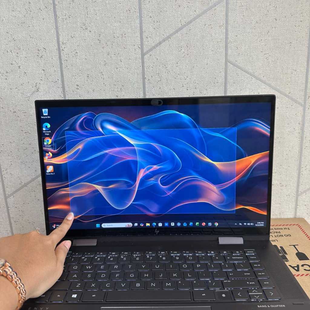 HP Envy X360  15m-eu00313dx, AMD Ryzen 5 5500U, Ram 16/ 256 Gb SSD, 15,6 inch, #Backlight, #Touchscr