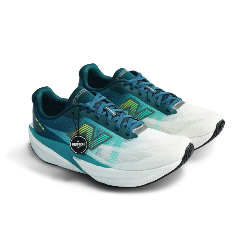 New Balance Fuelcell Rebel v5 Medusa Green Faded Teal Mens MFCX3HW