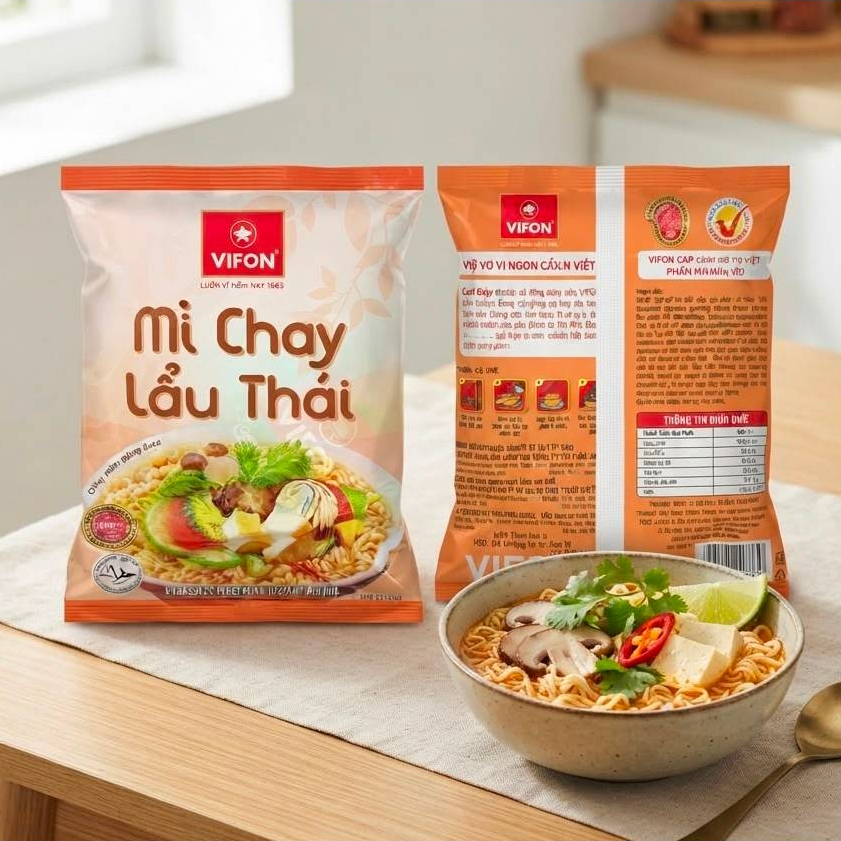 Mì Chay Lẩu Thái Vifon (mie kuah thailand)