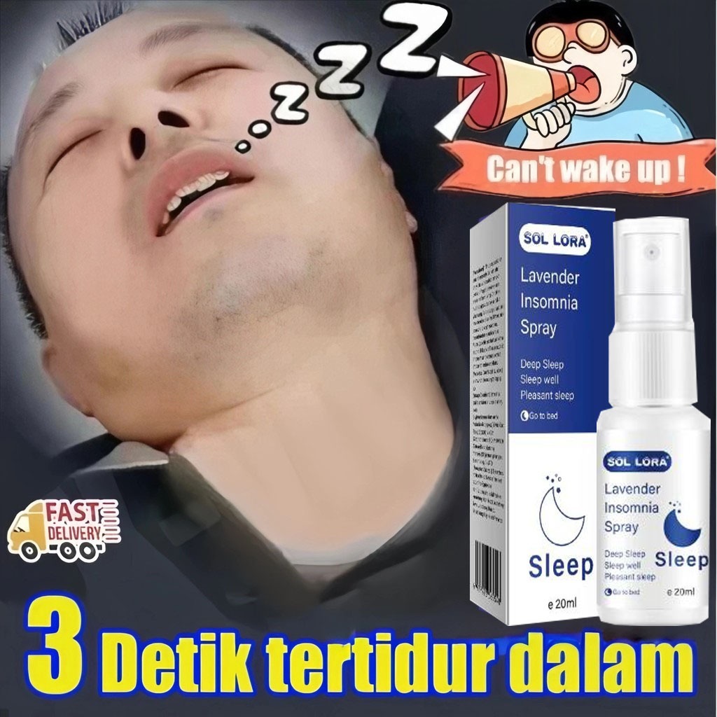 Sleep Spray Semprotan Tidur Deep Sleep Pillow Spray Insomnia Spray Bantu Tidur Nyenyak Sleep Patch 2