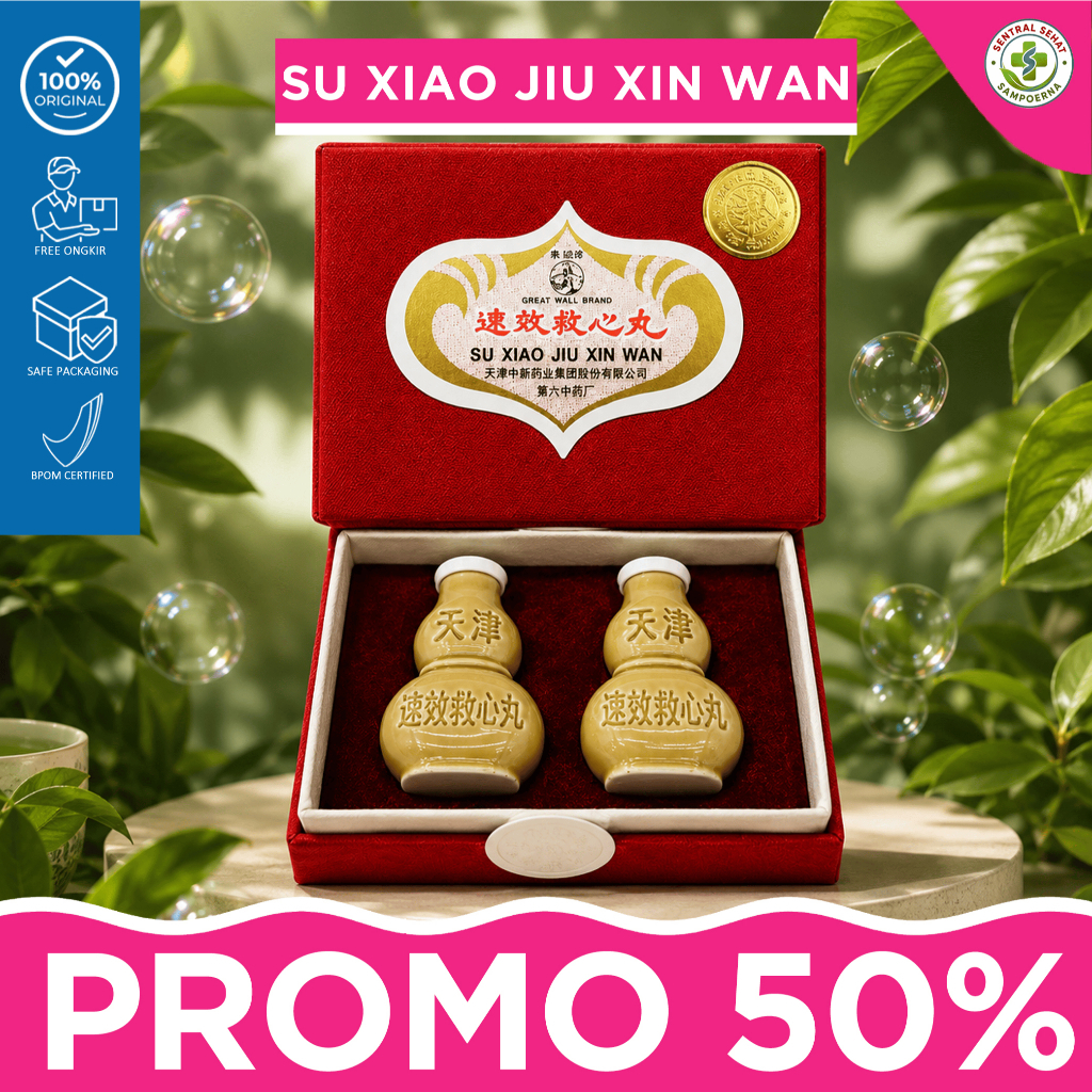 Obat Jantung Sesak Dada Su Xiao Jiu Xin Wan Kiu Sim Tan