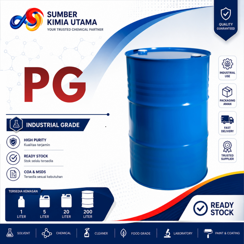 Propylene Glycol (PG) 200 Liter | 1 Drum