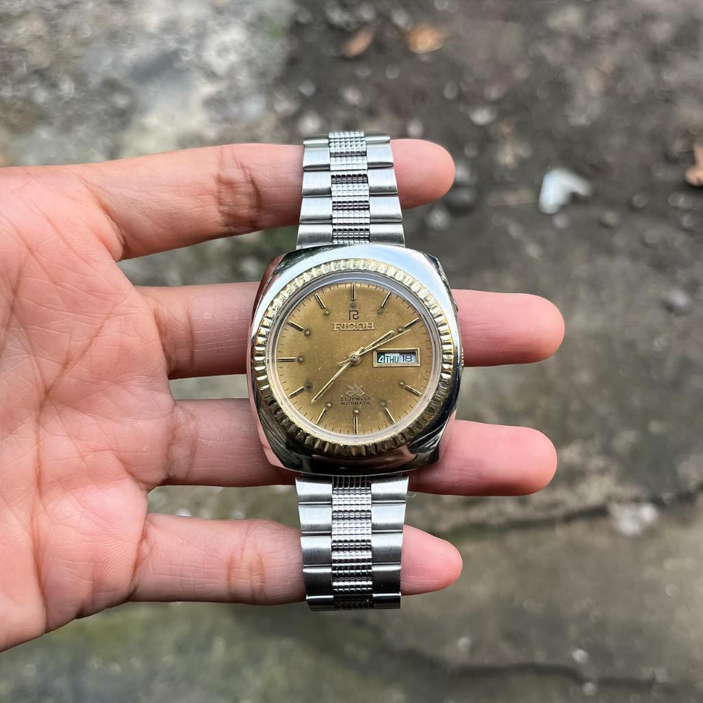 jam tangan ricoh automatic original