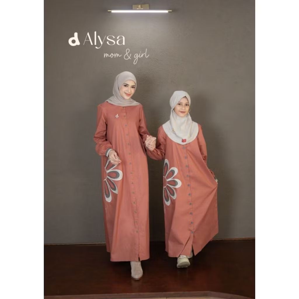 SARIMBIT MOM & GIRL D'ALYSA BY RUMAH DANNIS / SARIMBIT DANNIS 2027 / SALE DANNIS / COUPLE DANNIS / S