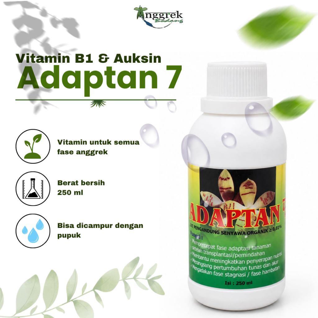 Vitamin B1 Adaptan 250ml untuk Anggrek