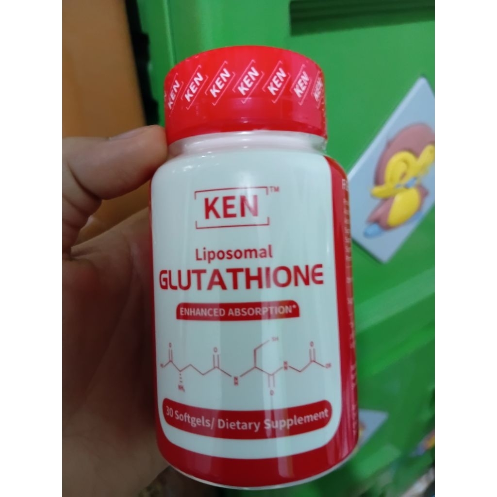KEN Liposomal Glutathione 2400mg Halal Softgels SEGEL