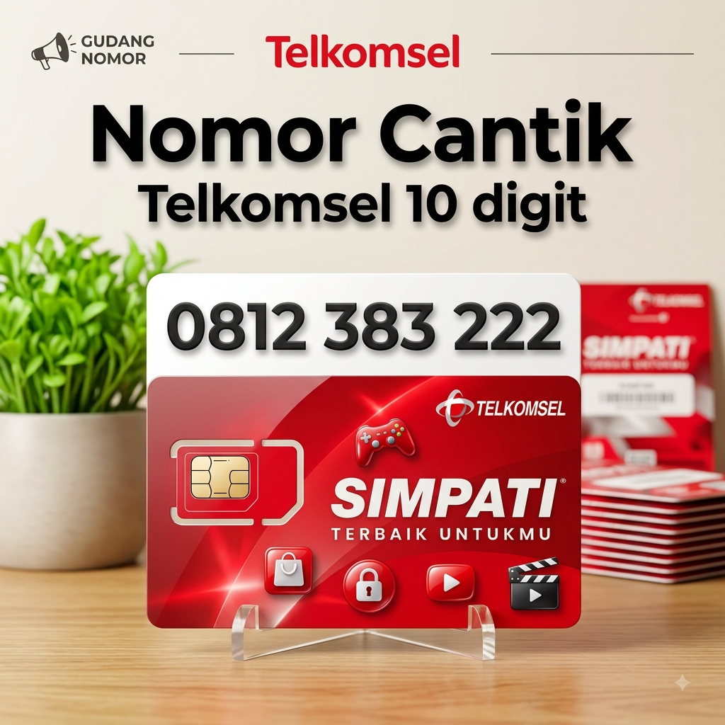Nomor Cantik Simpati Telkomsel 10 Digit Serian 383 222 Telkomsell Cantik No Cantik Telkomsel Simpati