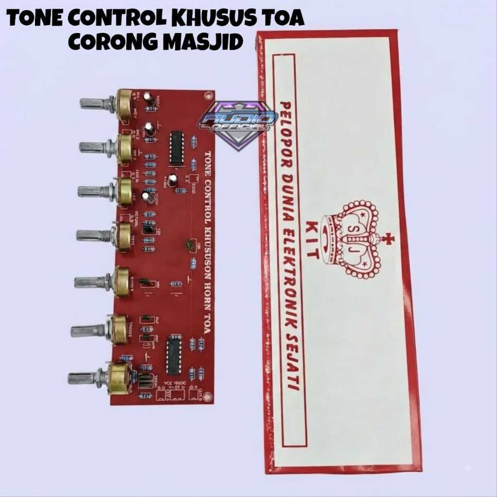 Tone Kontrol Khusus TOA Corong Masjid /Tone Control Horn TOA Lengkap Fitur Send + Return
