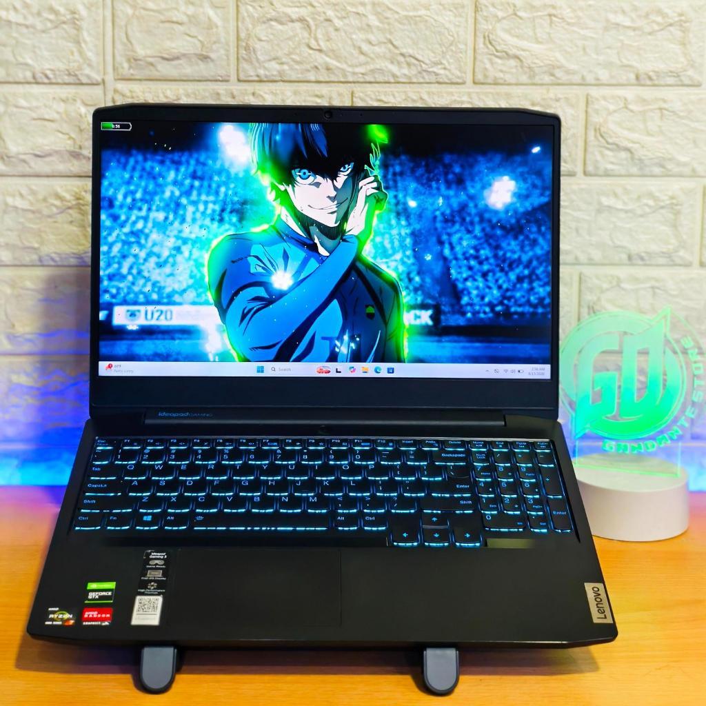 LENOVO IDEAPAD GAMING 3 15ARH05 RYZEN 7 GDDR6X 1650 12 GB TOTAL VRAM