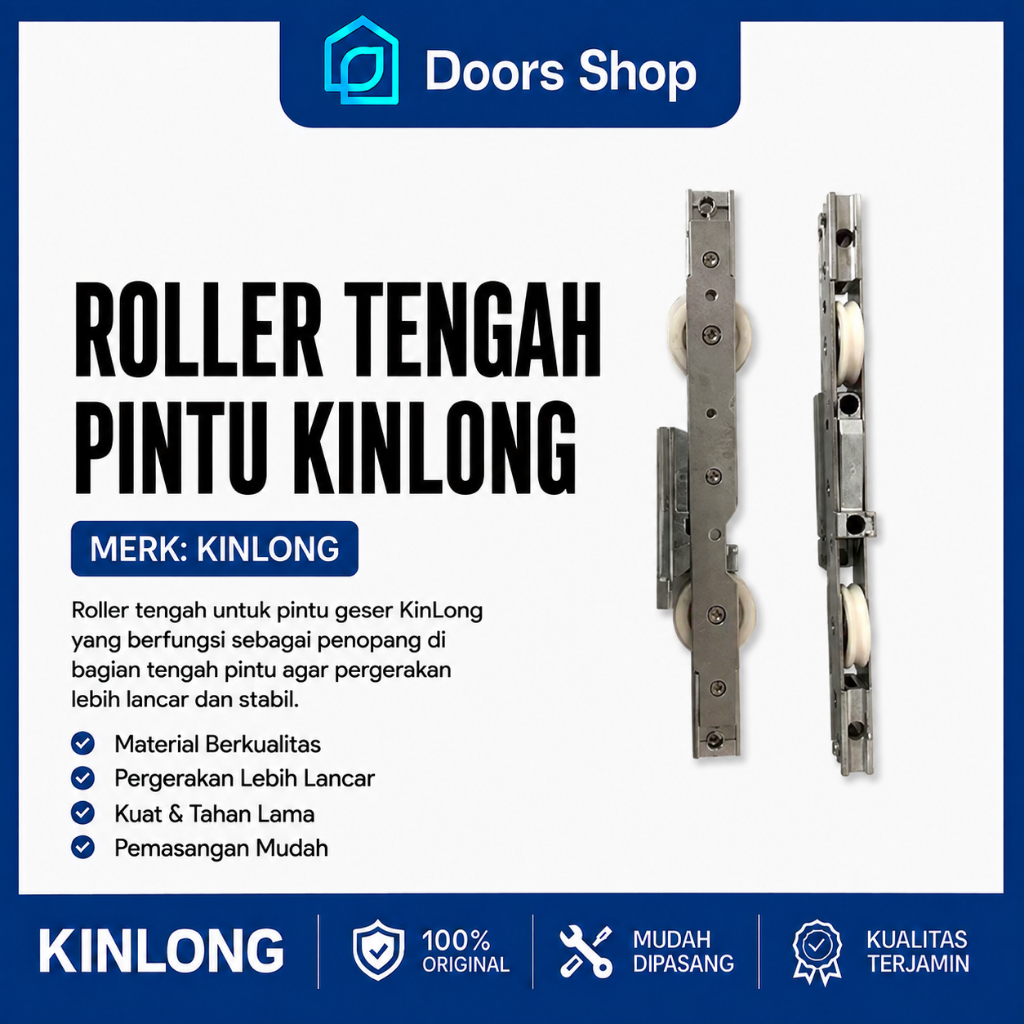 Roda Tengah Pintu KinLong Middle Roller Sling Door