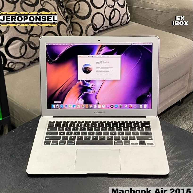 MACBOOK AIR 2015 128GB EX IBOX CC RENDAH GARANSI ORIGINAL