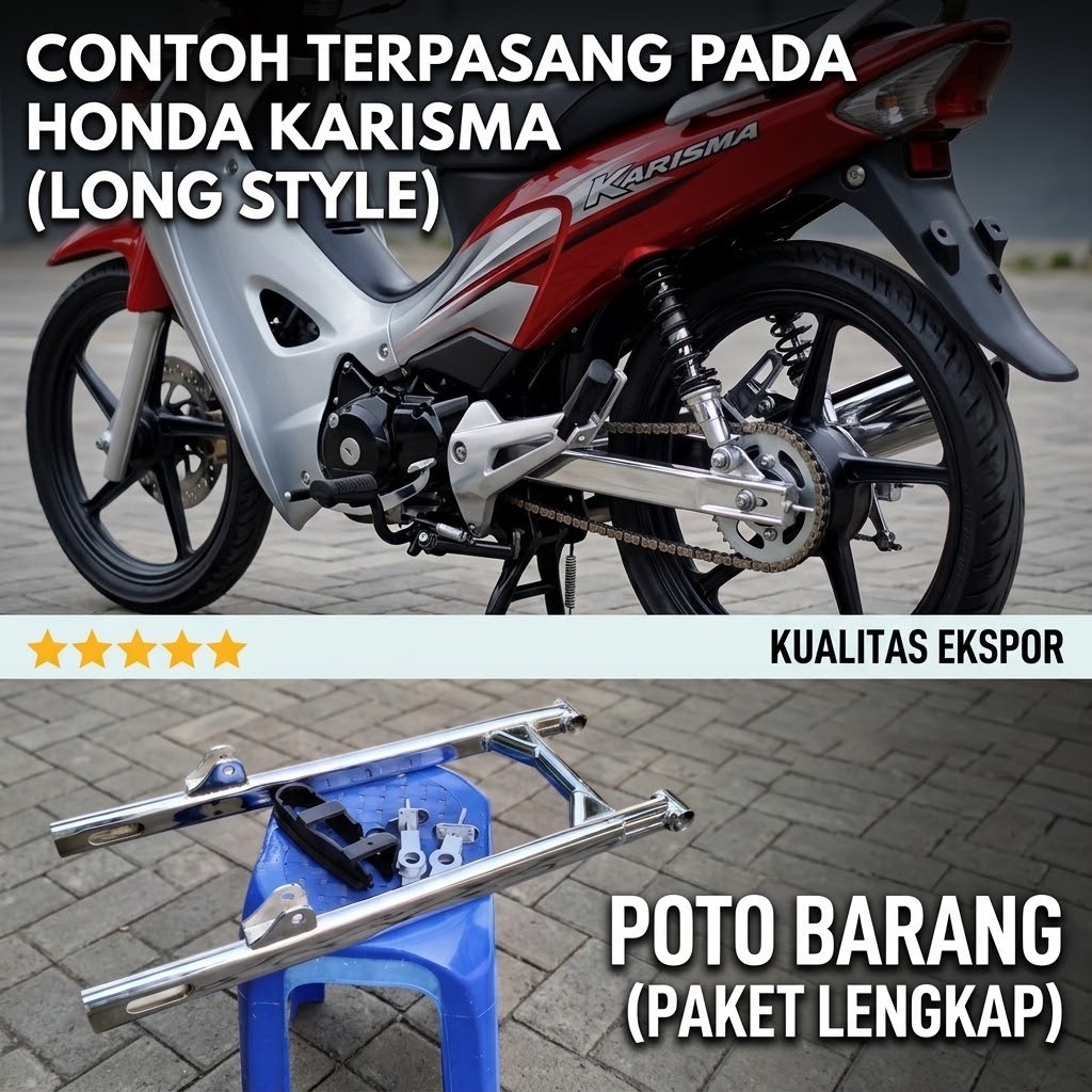 Arm tipe Long pnp Supra x 125/Blade /Revo absolute/Supra Fit new