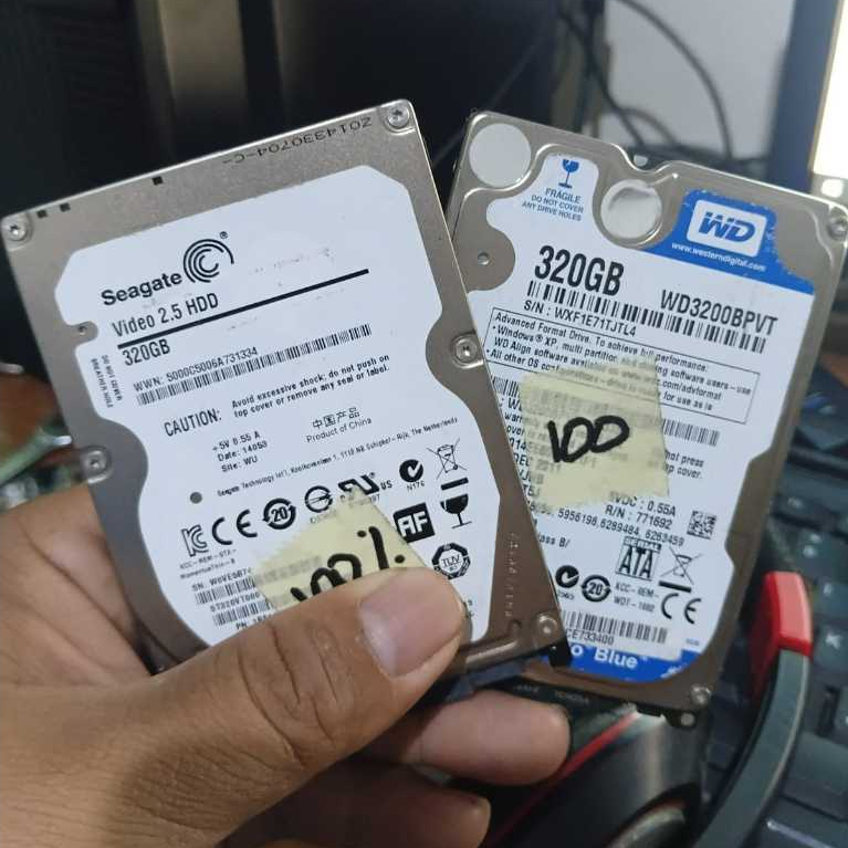 Hardisk Laptop 320GB Bekas