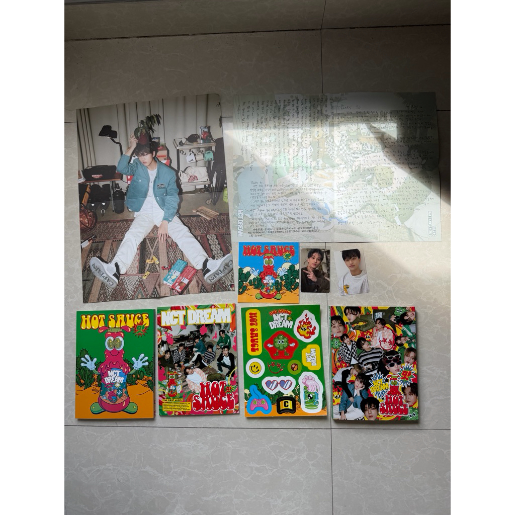 Album Hot Sauce NCT DREAM (Boring Ver) MARK PC