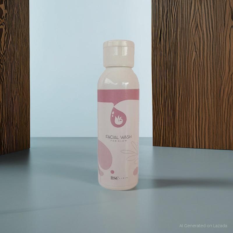 BSC Clinic Skincare Facial Wash Glow Series Extra Brightening Sabun Wajah Mencerahkan