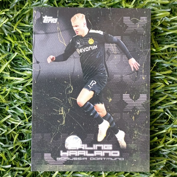 ERLING HAALAND RC Borussia Dortmund BVB | Kartu Bola Karbol Erling Haaland Rookie Card Dortmund