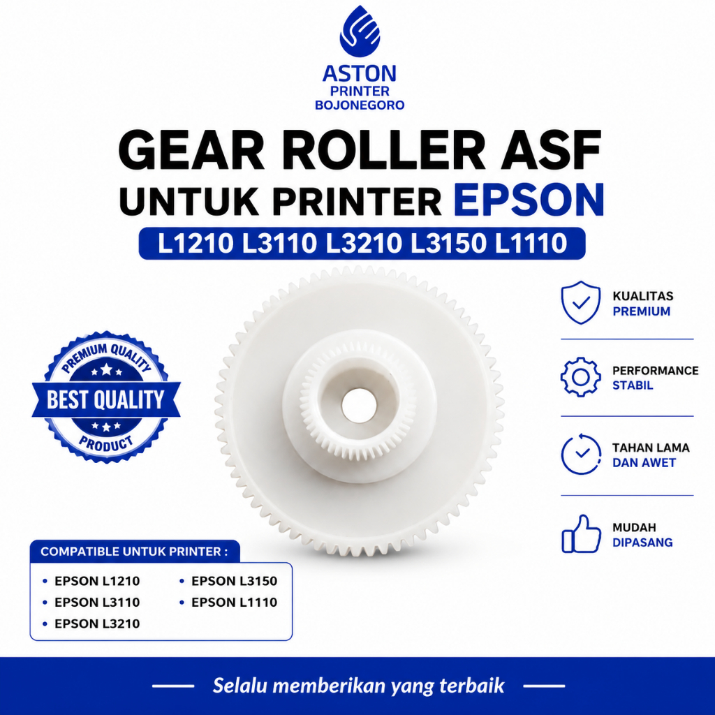 Gear Roller ASF Epson L1210 L3110 L3210  L3150 L1110