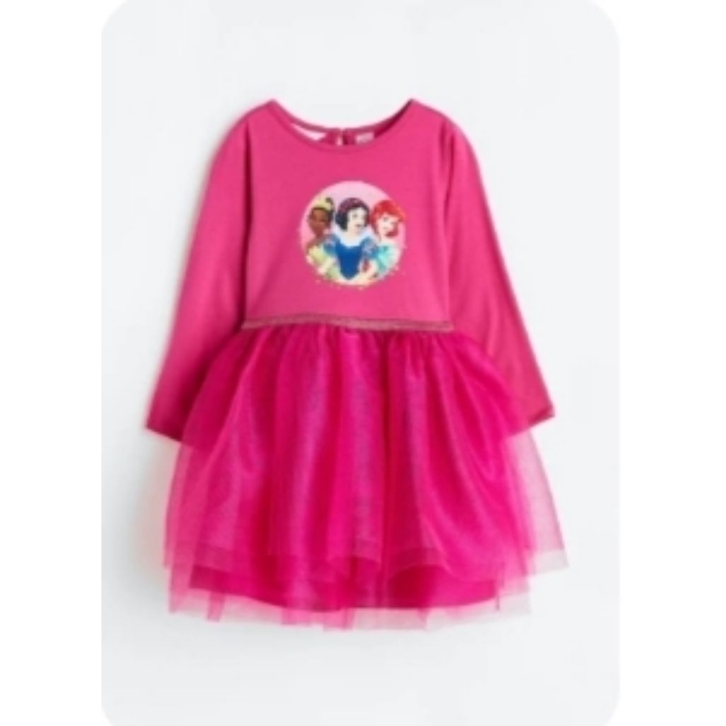 H&M Preloved dress princess disney 6-8th