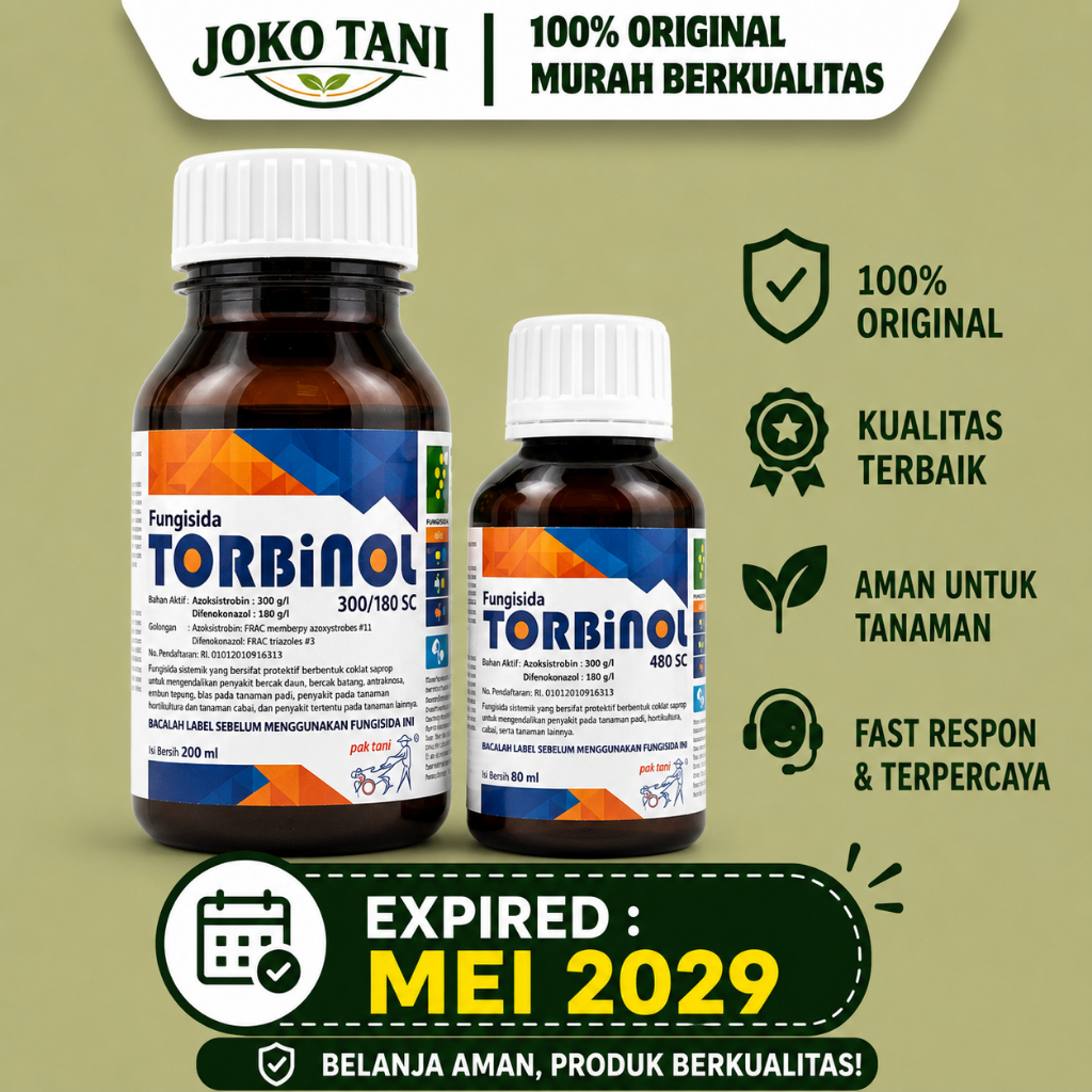 Torbinol 480 SC Fungisida Azoksistrobin & Difenokonazol