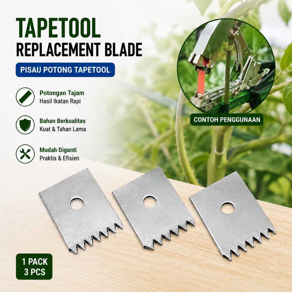 Tapetool Replacement Cutting Blade | Pisau Potong untuk Tapetool