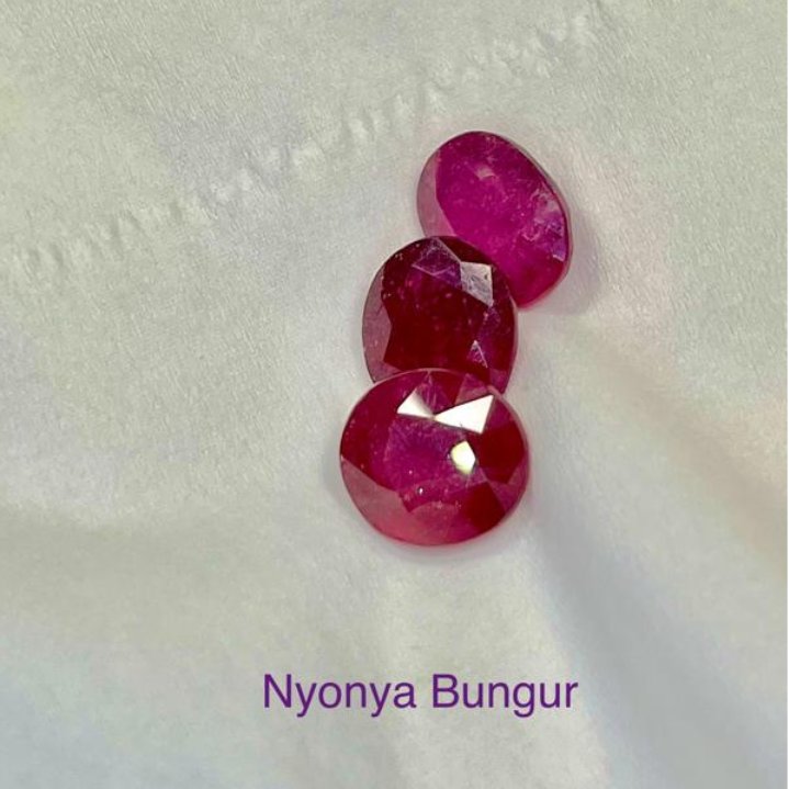 Loostone Cutting Batu Ruby Asli Natural 100%