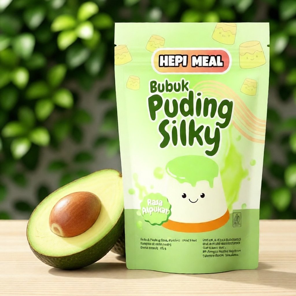 [HARGA GROSIR] Hepi Meal Silky Pudding - Puding Bayi Mulai Usia 6 Bulan Ke Atas dengan Susu Full Cre