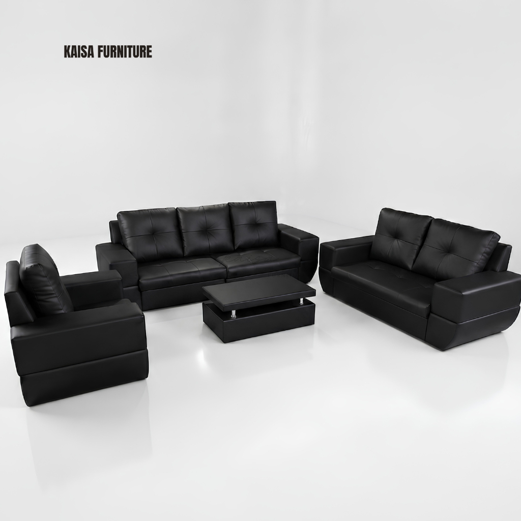 sofa minimalis exclusive terbaru dakron 321 + meja - Kaisa Furniture