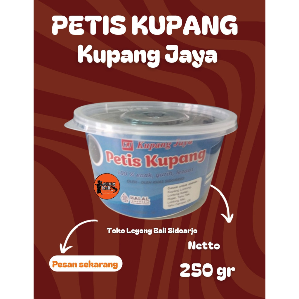 Kupang Jaya Petis Kupang 250 gr