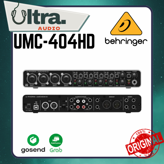 Behringer UMC404HD / UMC-404HD / UMC 404 HD Soundcard ORIGINAL