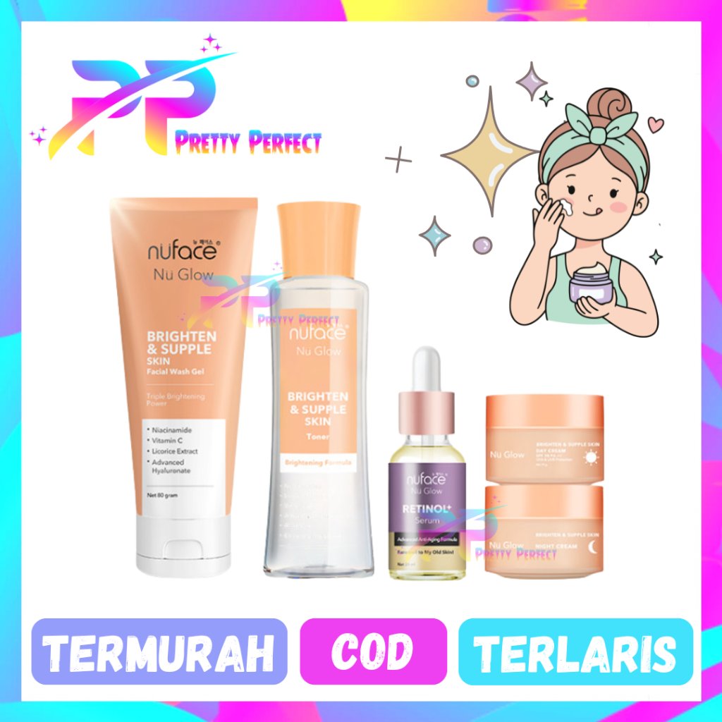 Nuface Nu Glow Paket 5in1 Glowtinol