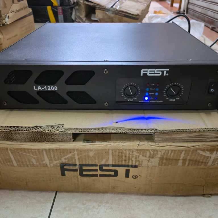ower Amplifier FEST LA 1200 / FEST LA-1200 Original FEST