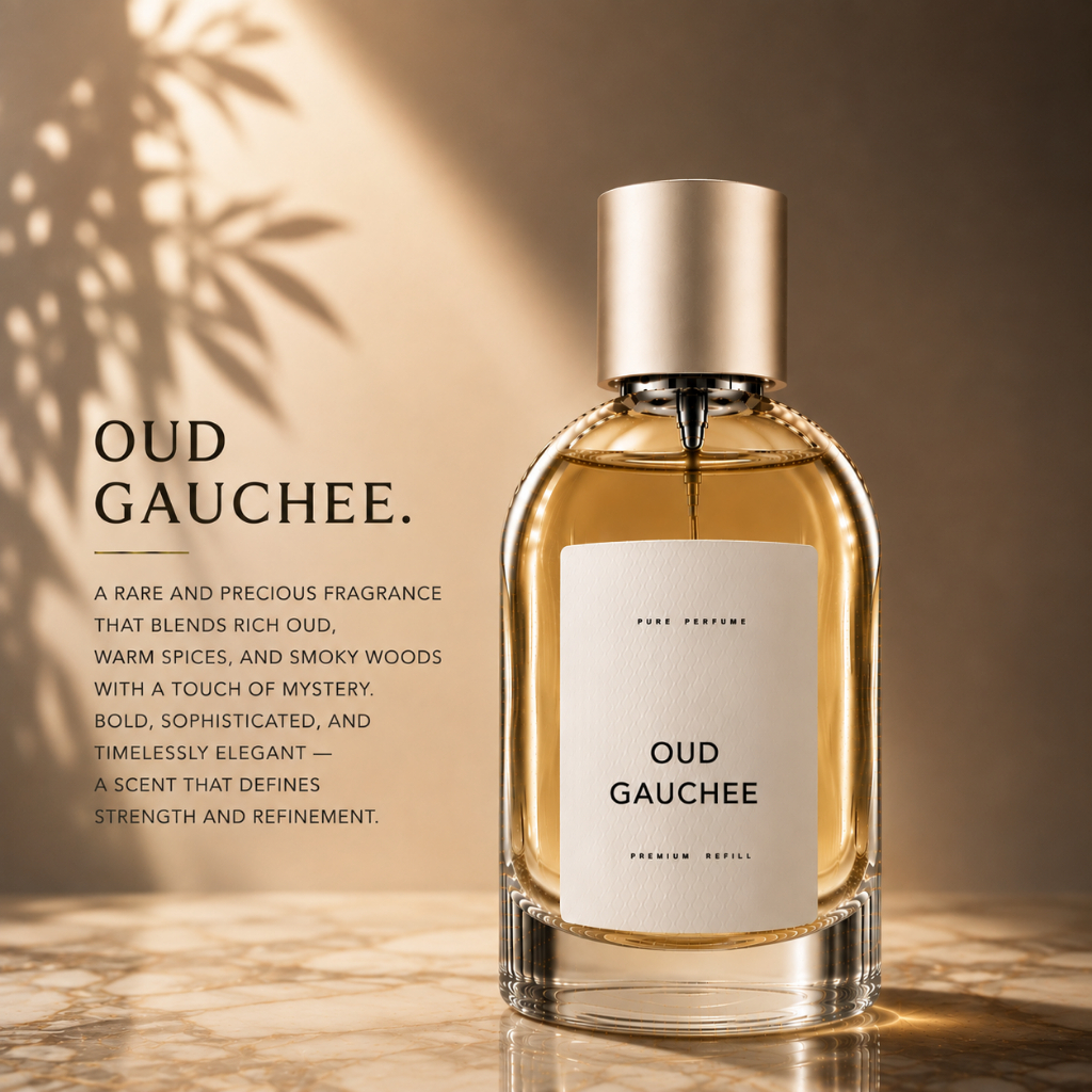 PURE PERFUME Oud Gauchee | Oud Rose Raspberry Leather
