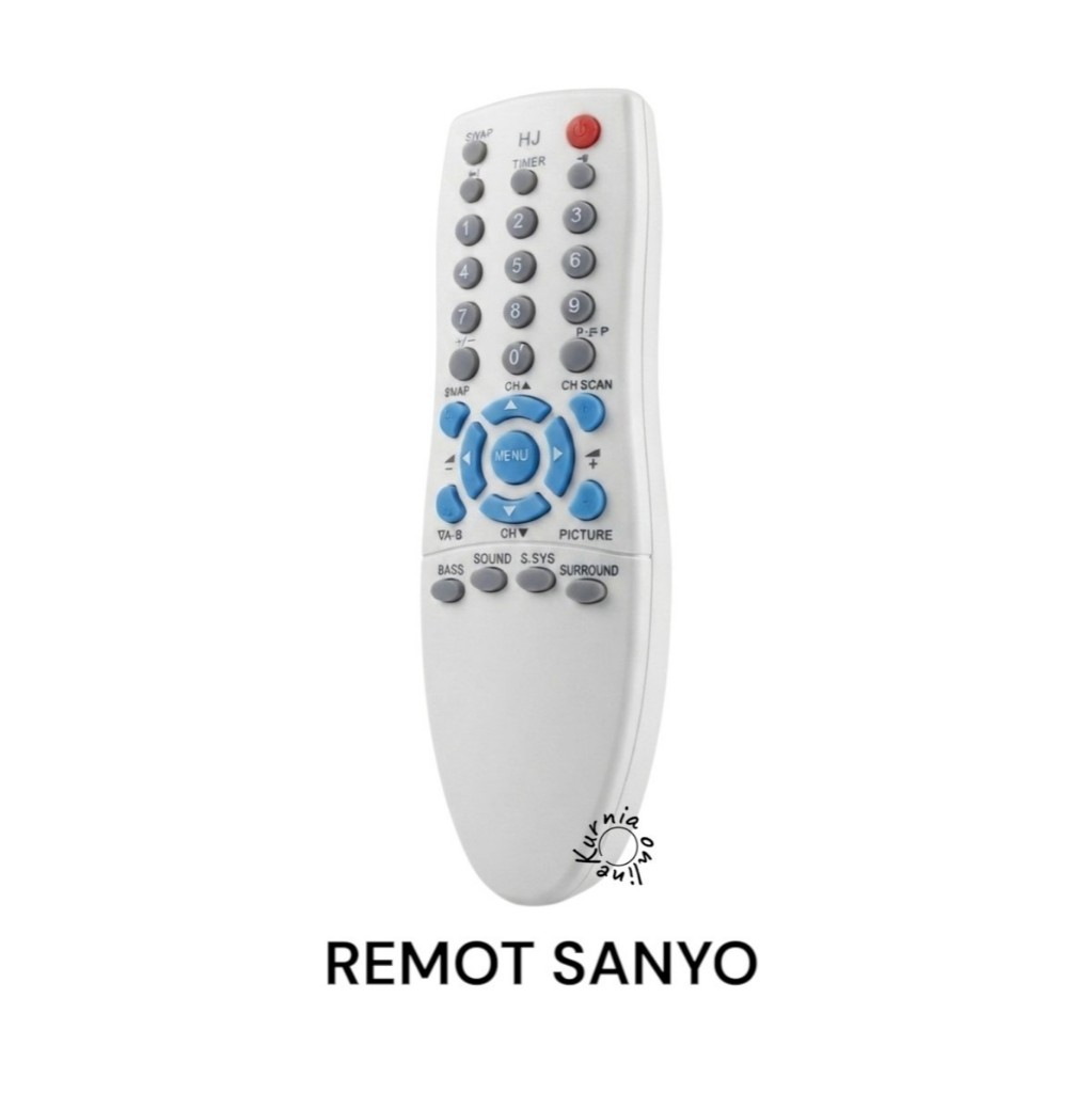 REMOT TV SANYO TABUNG UNIVERSAL