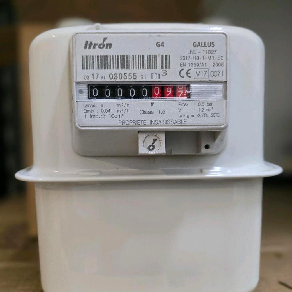 Gas Meter Itron Tipe G4/Flow Meter Gas