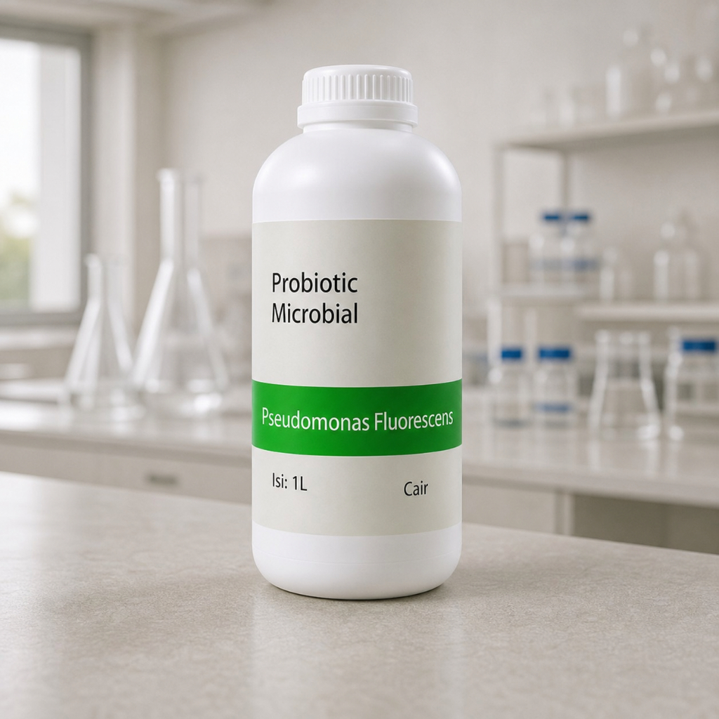 Kultur Bakteri Pseudomonas Fluorescens Media Cair Botol 1 Liter