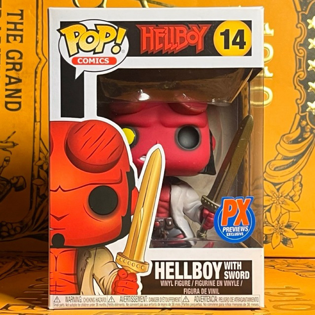 Funko Pop Comics: Hellboy with Sword #14 | PX Previews