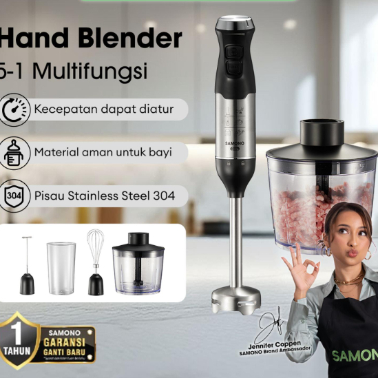 Samono SW-HBW600 Hand Blender 5 in 1