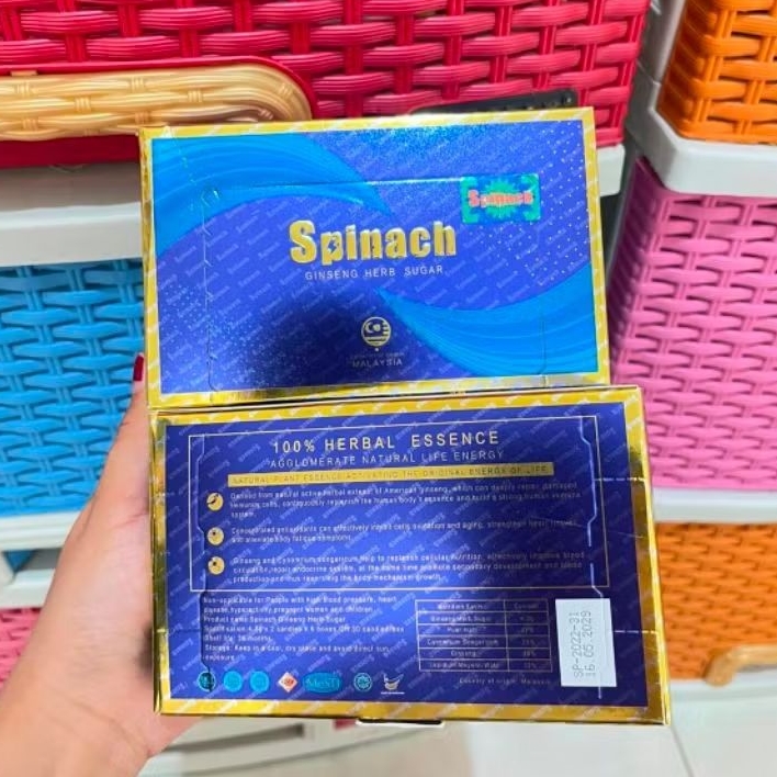 Permen Herbal Candy Spinach Isi 30Pcs