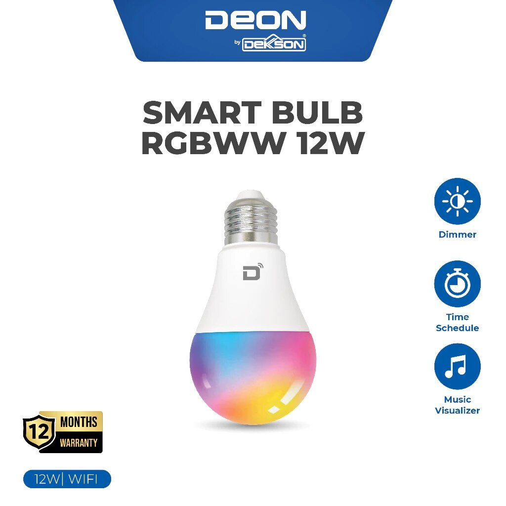 DEON SMART BULB RGBWW 12W/DEON SMART BULB RGBWW 9W
