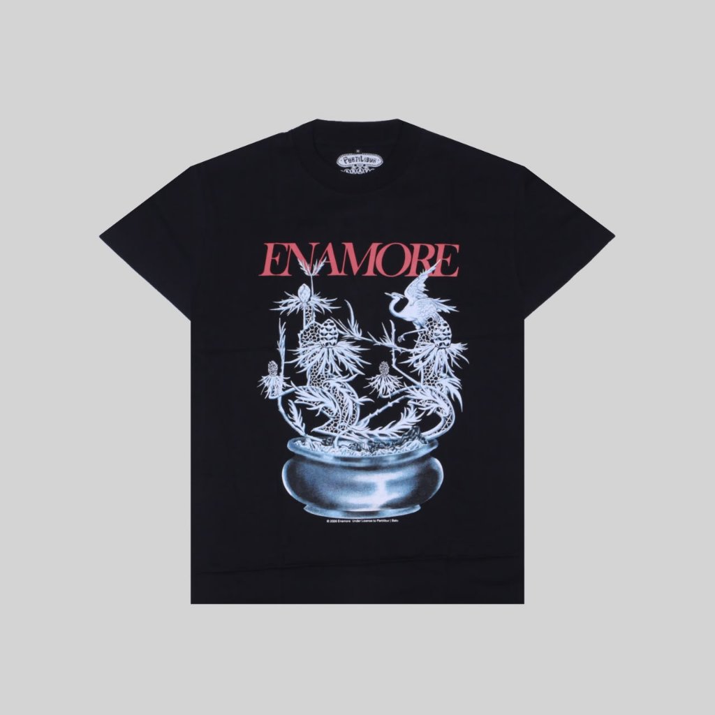 Tshirt ENAMORE - PARTI LIBUR - Kaos Band Official Merchandise