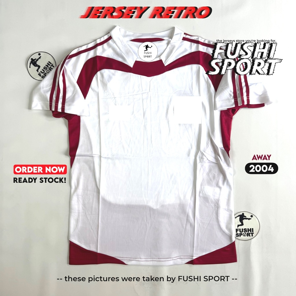 RETRO | Jersey Baju Bola Timnas Indonesia Away 2004