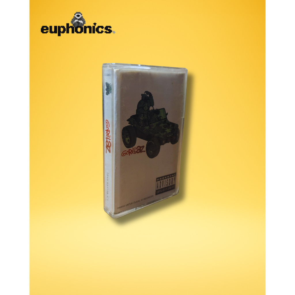KASET PITA GORILLAZ - GORILLAZ (2001) BY EUPHONICS - E076