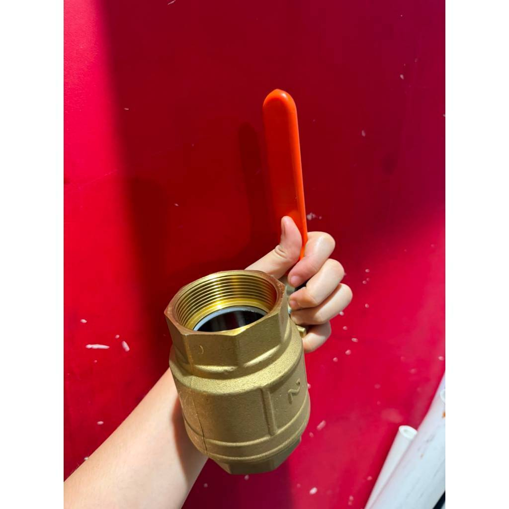 BALL VALVE 2" STOP KRAN 2" INCH KUNINGAN BRASS