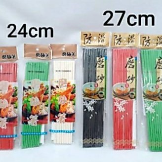 Sumpit makan melamin polos / chopstick melamin 27cm