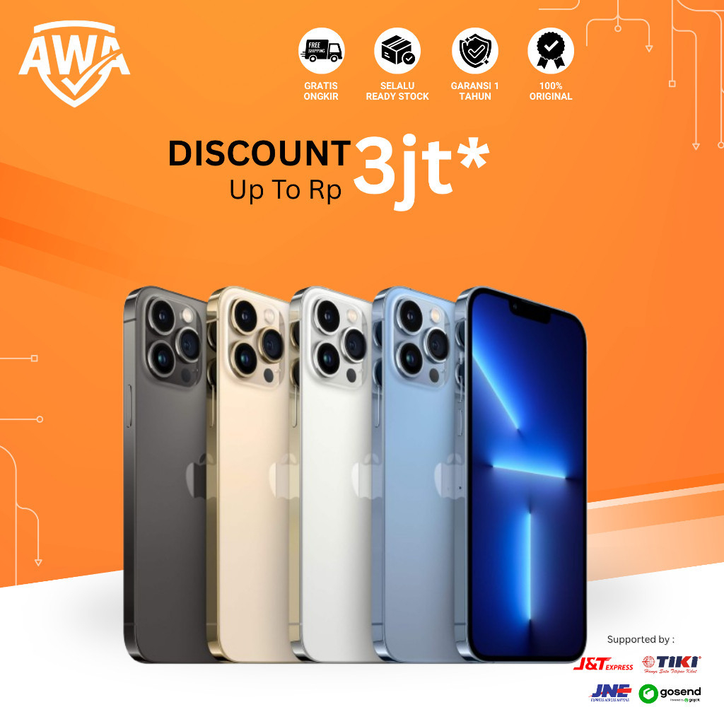 New Handphone iPhoneeee 13 Pro | 13 Pro Max 128GB 256GB 512GB 1TB Green | DUAL | IBOX