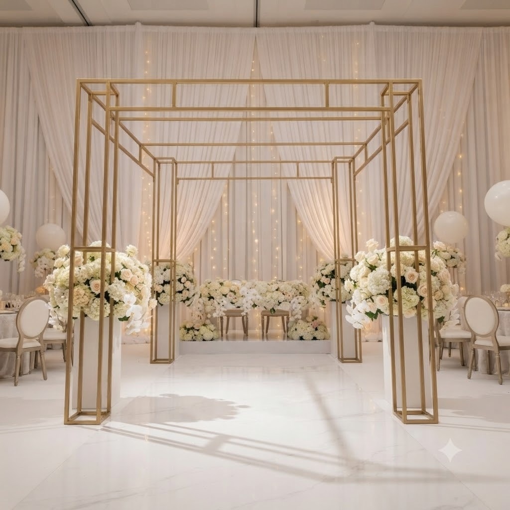 GAZEBO JALAN DOUBLE besi