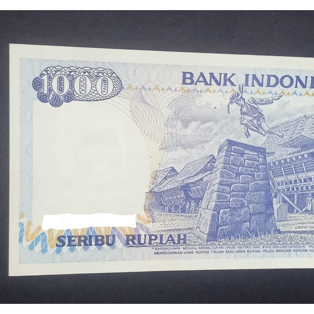 Paket Mahar 1Lembar 1000 Lompat Batu Seri Biasa + Bonus 1Lembar Misprint Extrim Tembus ke belakang 1
